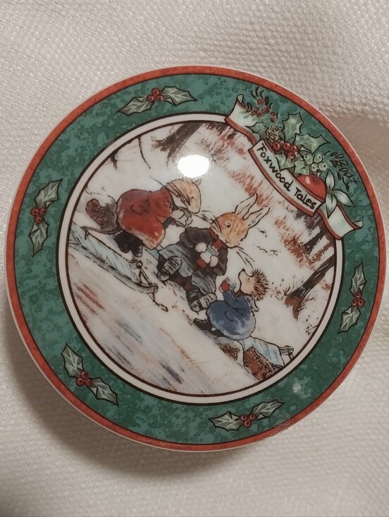 Villeroy & Boch Other - Villeroy & Boch Vintage 1994 Foxwood Tales Holiday Porcelain Trinket Box
